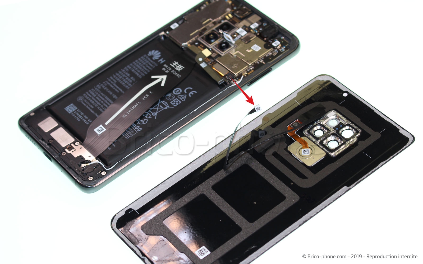 Changement de batterie sur Mate 20 photo 3