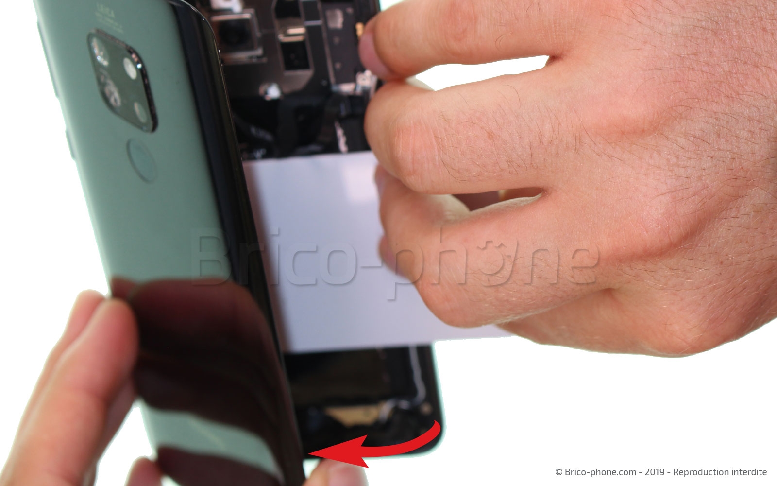 Changement de connecteur de charge sur Mate 20 photo 2