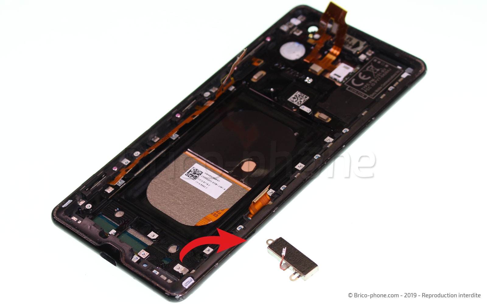 Changement du bloc écran sur Xperia XZ3 photo 3