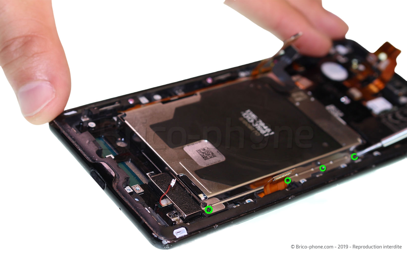 Changement du bloc écran sur Xperia XZ3 photo 3