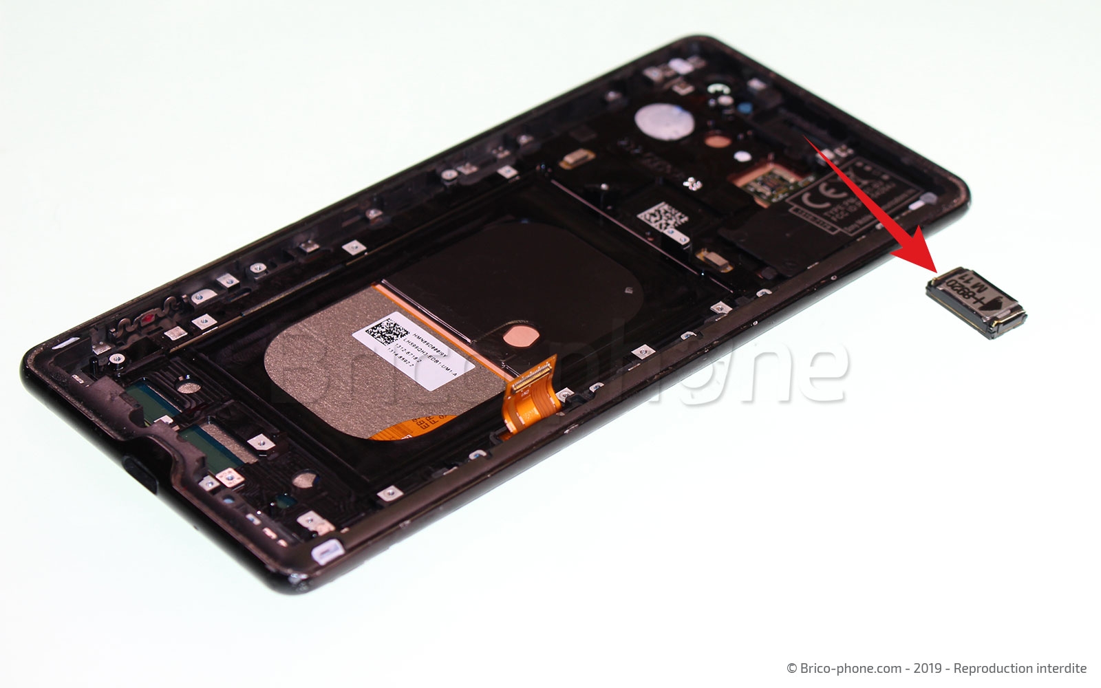 Changement du bloc écran sur Xperia XZ3 photo 3