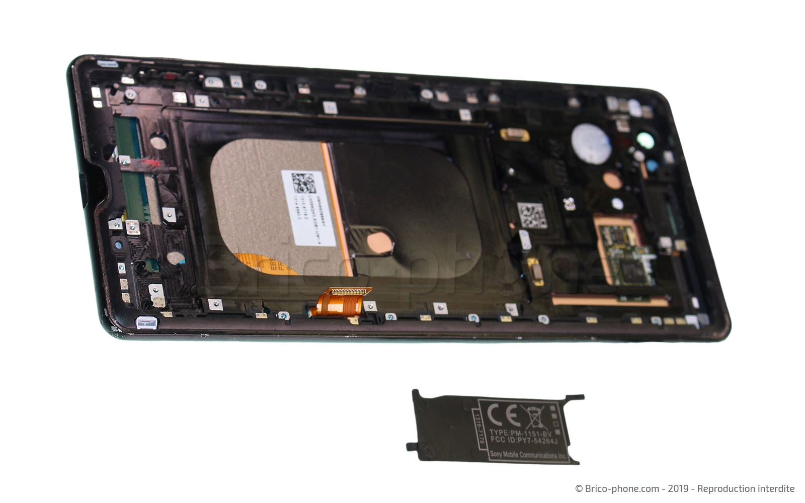 Changement du bloc écran sur Xperia XZ3 photo 2