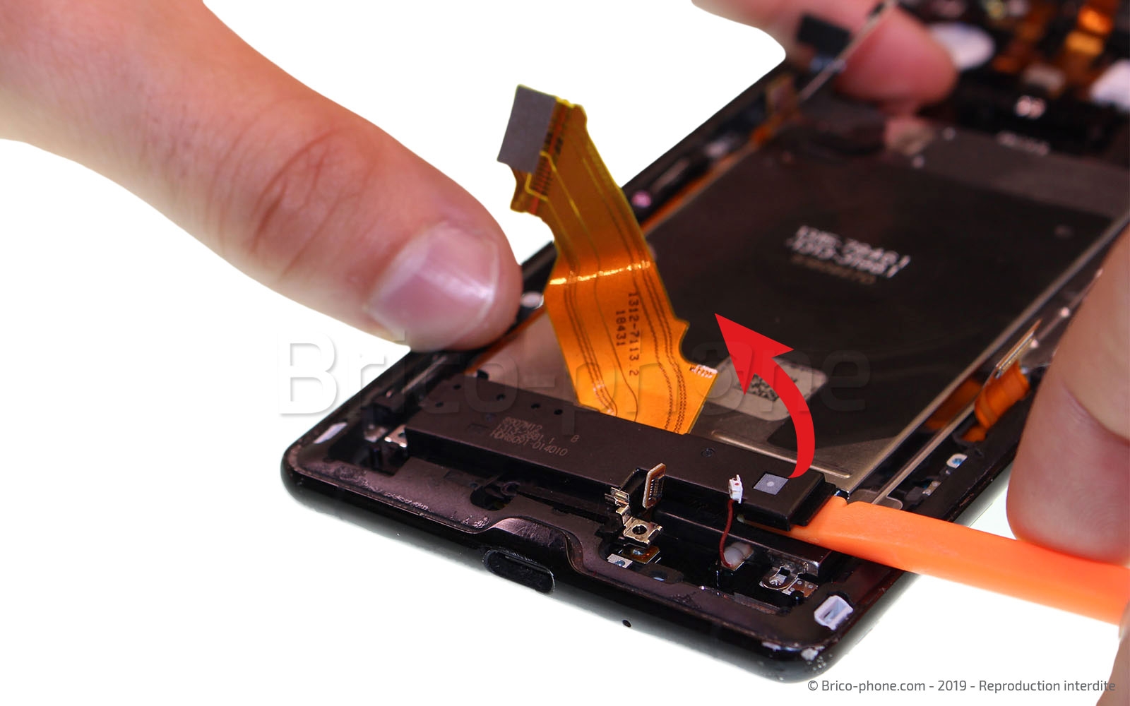 Changement du bloc écran sur Xperia XZ3 photo 2