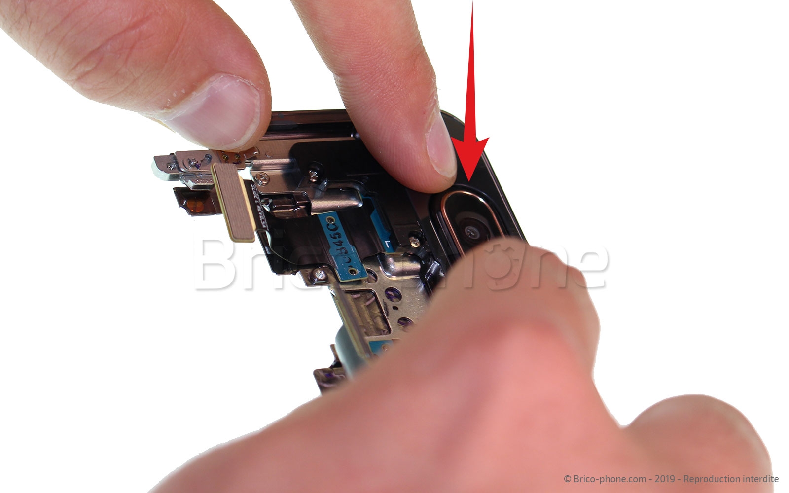 Démontage complet sur Galaxy A80 photo 2