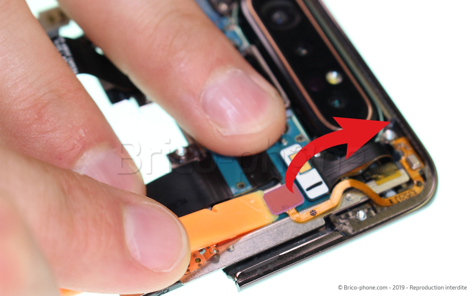 Démontage complet sur Galaxy A80 photo 3