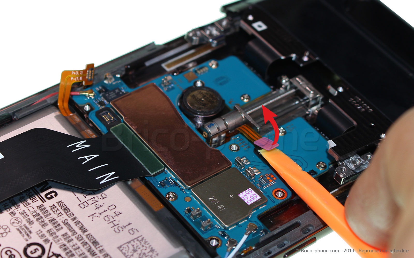 Démontage complet sur Galaxy A80 photo 1