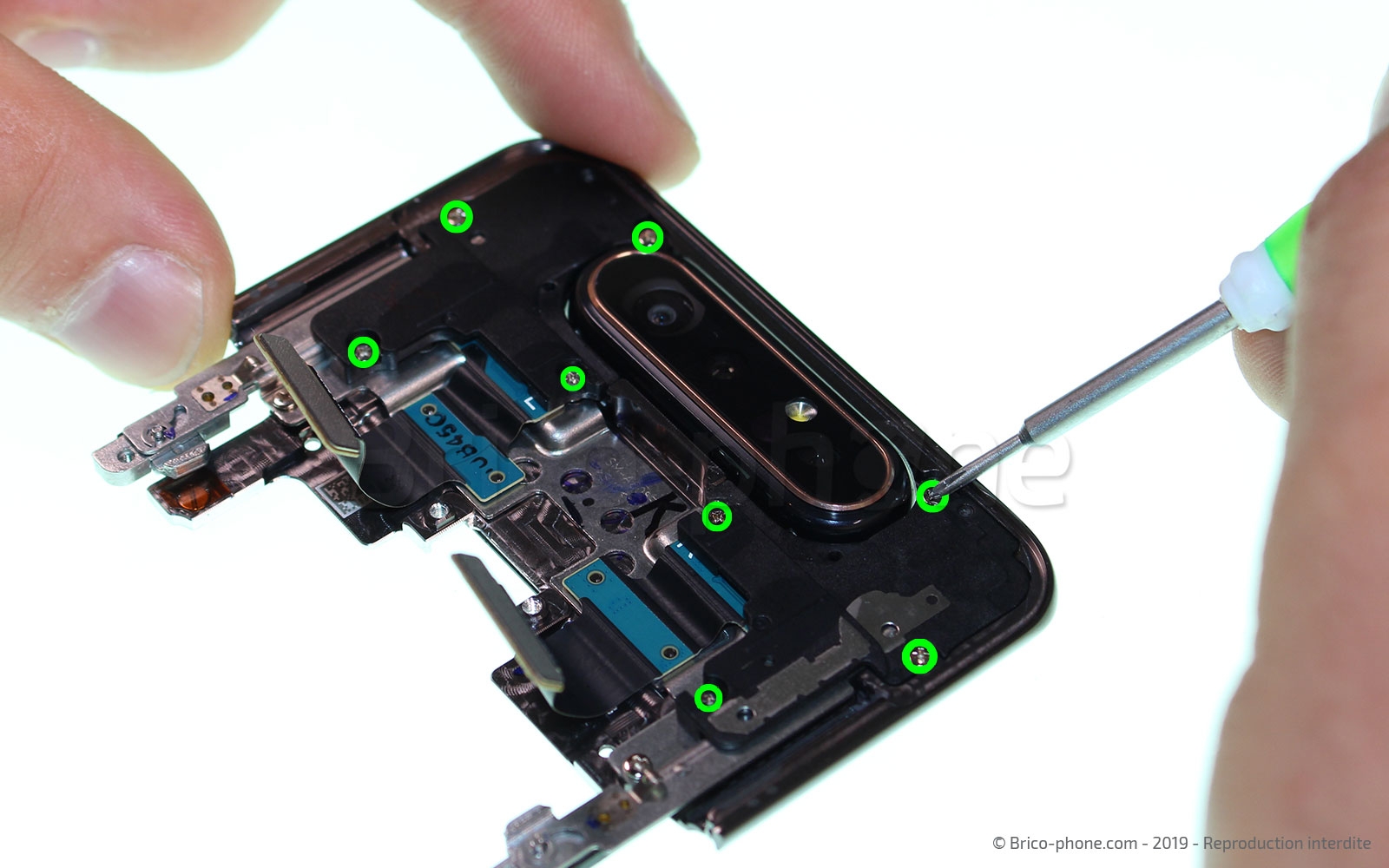 Démontage complet sur Galaxy A80 photo 1