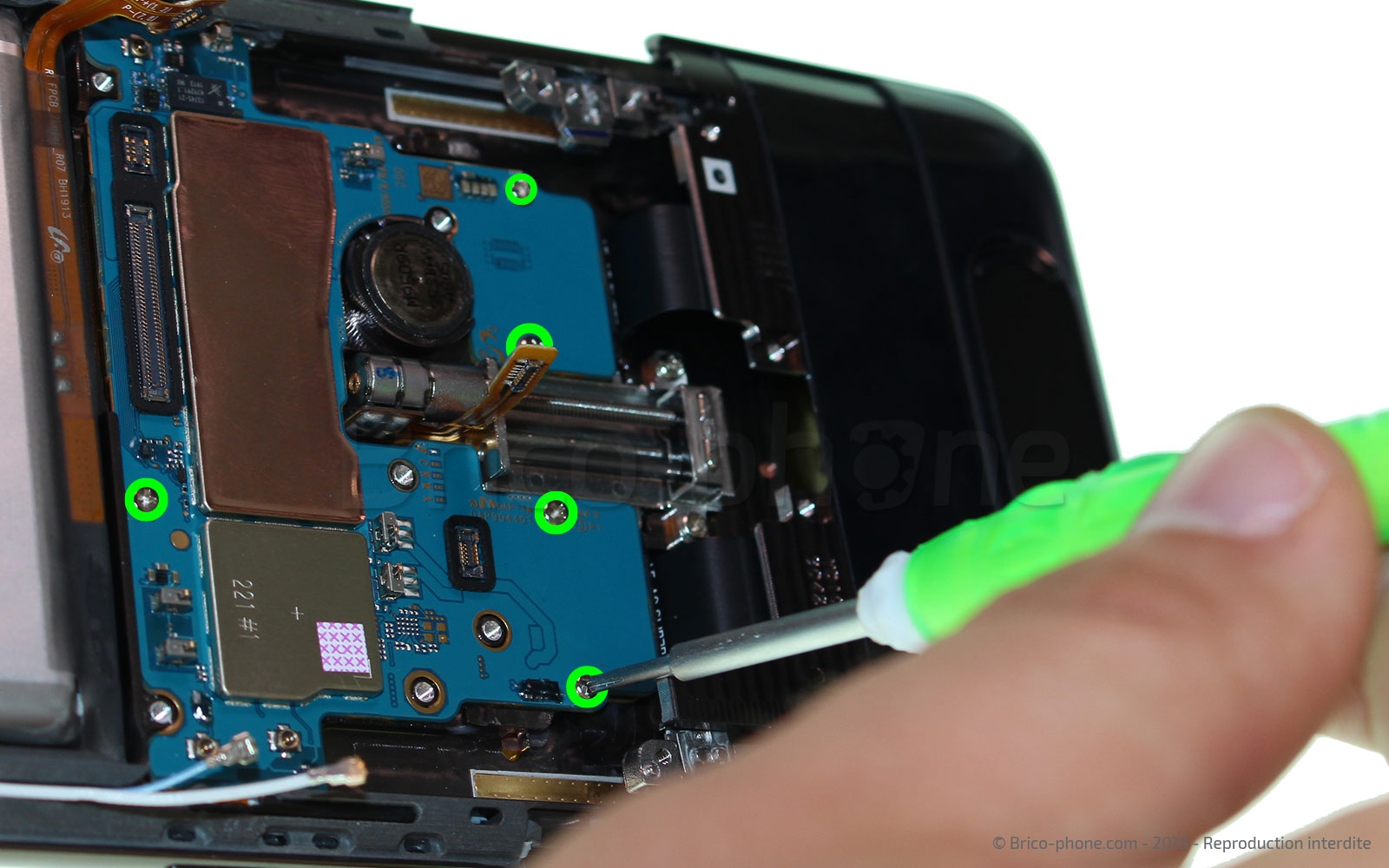 Démontage complet sur Galaxy A80 photo 1