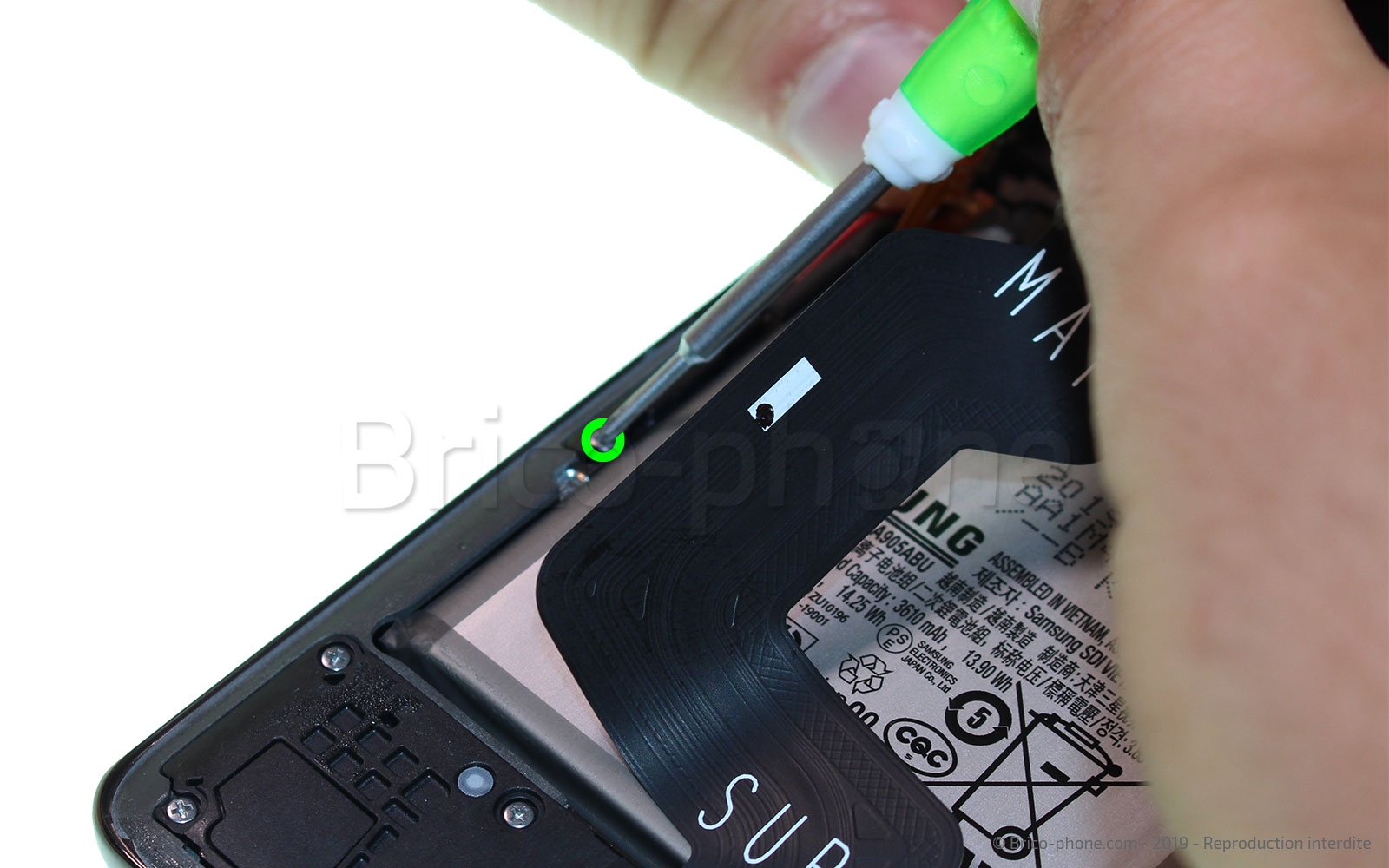 Démontage complet sur Galaxy A80 photo 1