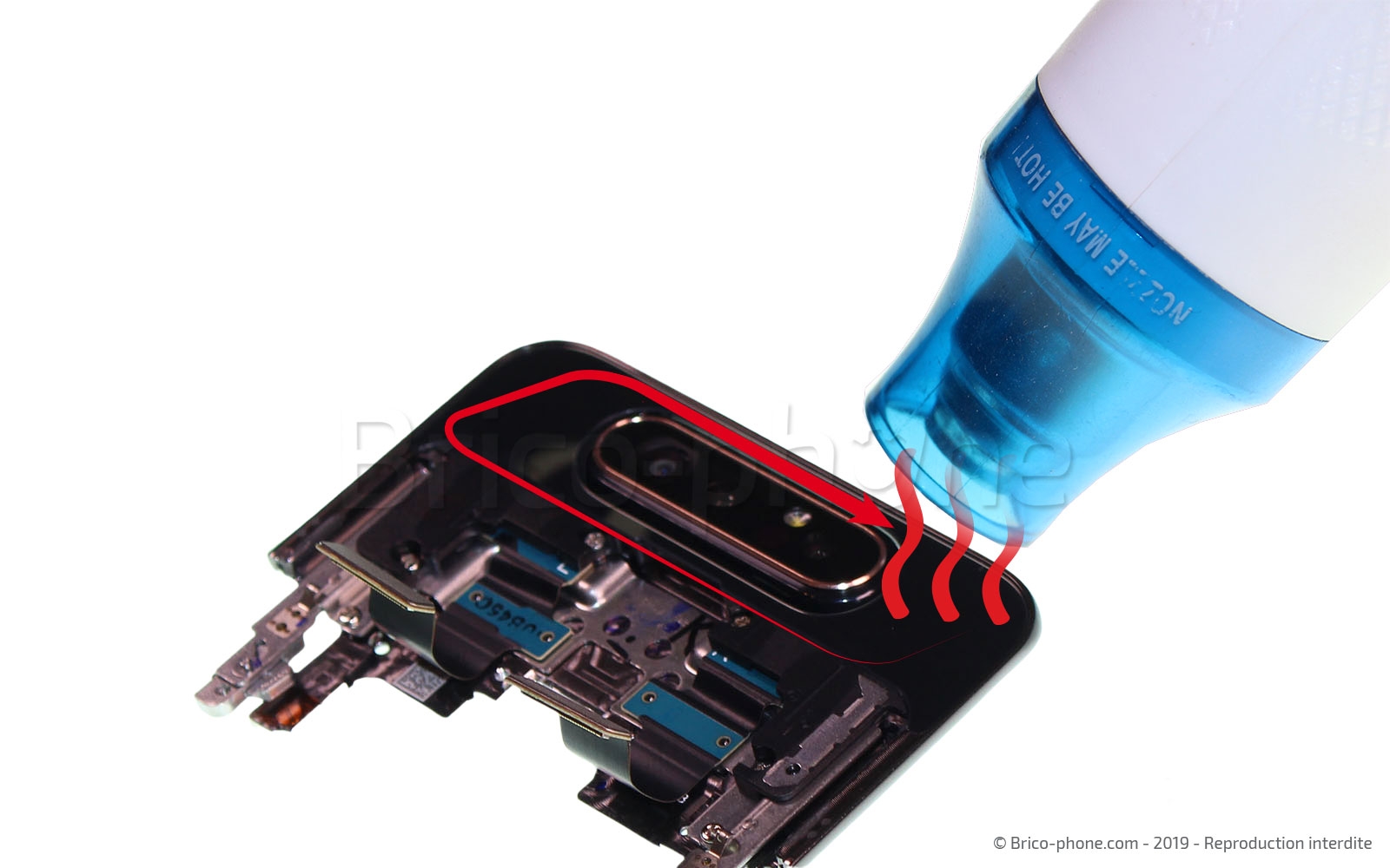 Démontage complet sur Galaxy A80 photo 1