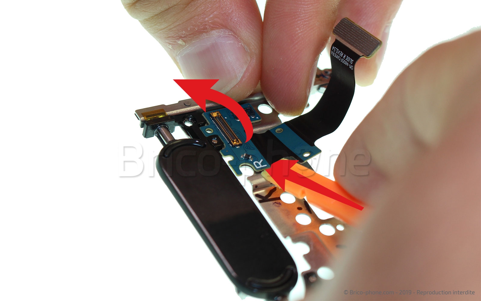 Démontage complet sur Galaxy A80 photo 3