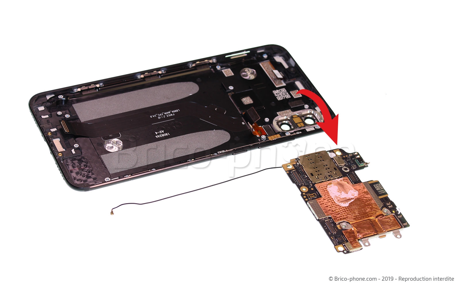 Démontage complet sur Mi A2 photo 3