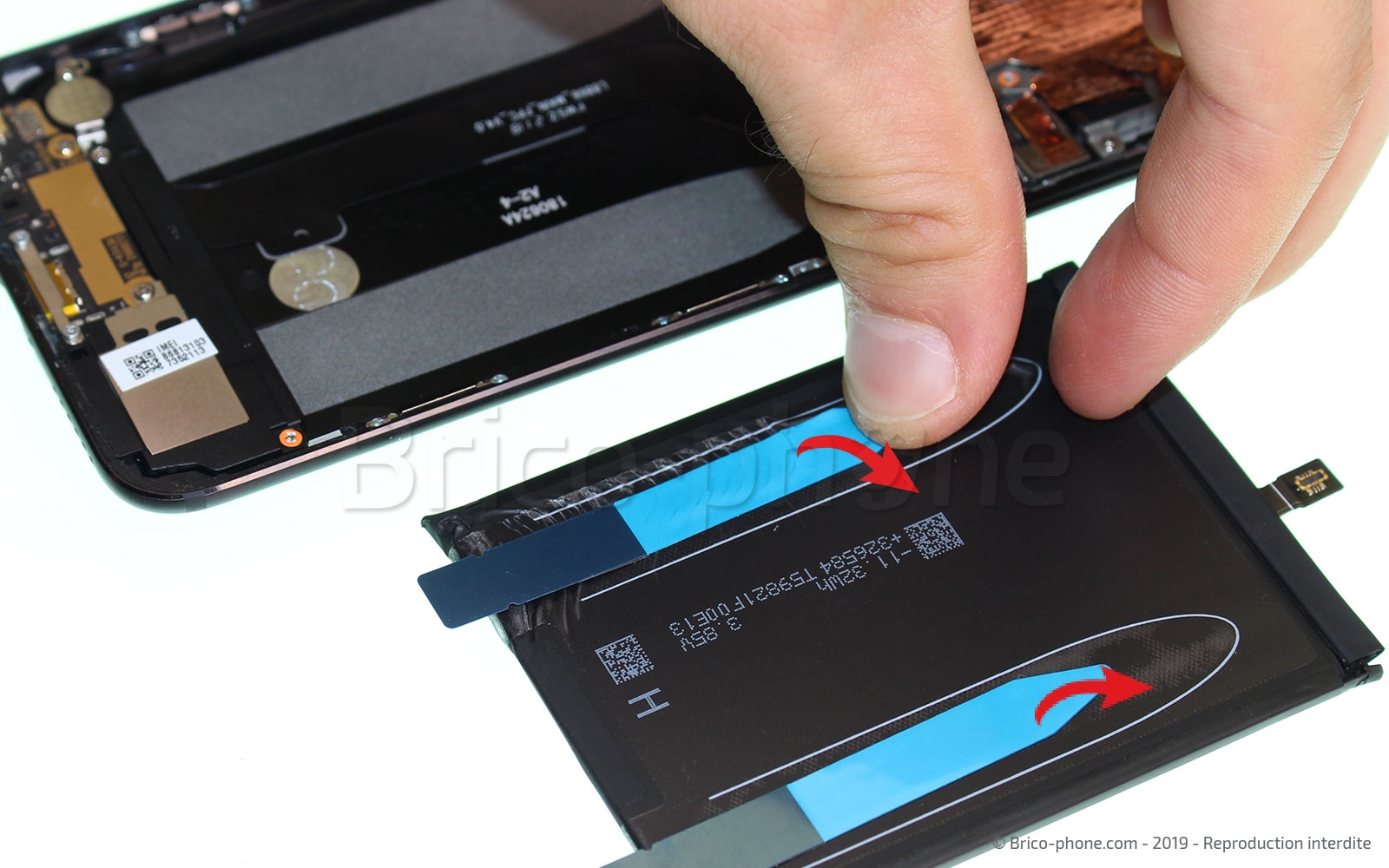 Changement de batterie sur Mi A2 photo 2