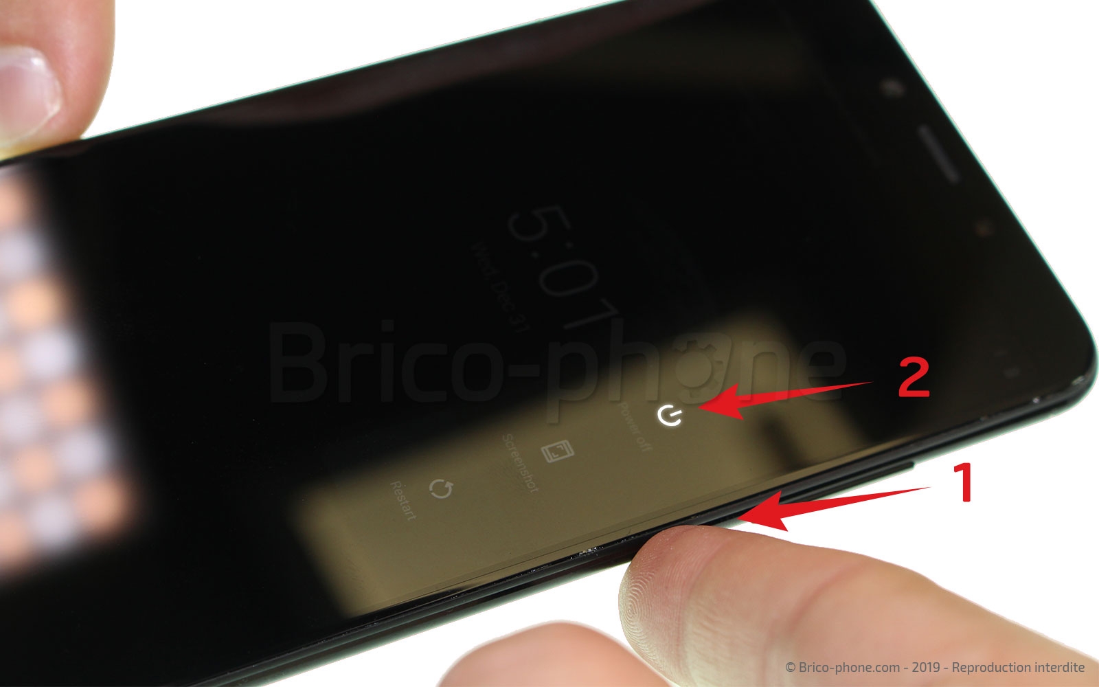 Changement de batterie sur Mi A2 photo 1