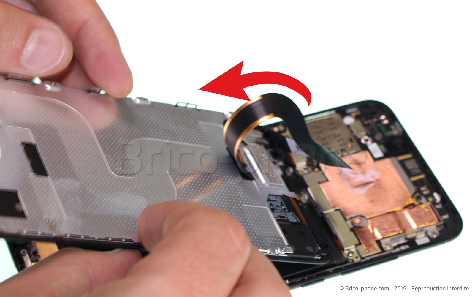 Changement de batterie sur Mi A2 photo 3