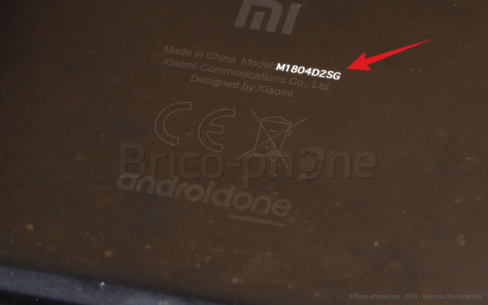 Changement de batterie sur Mi A2 photo 1