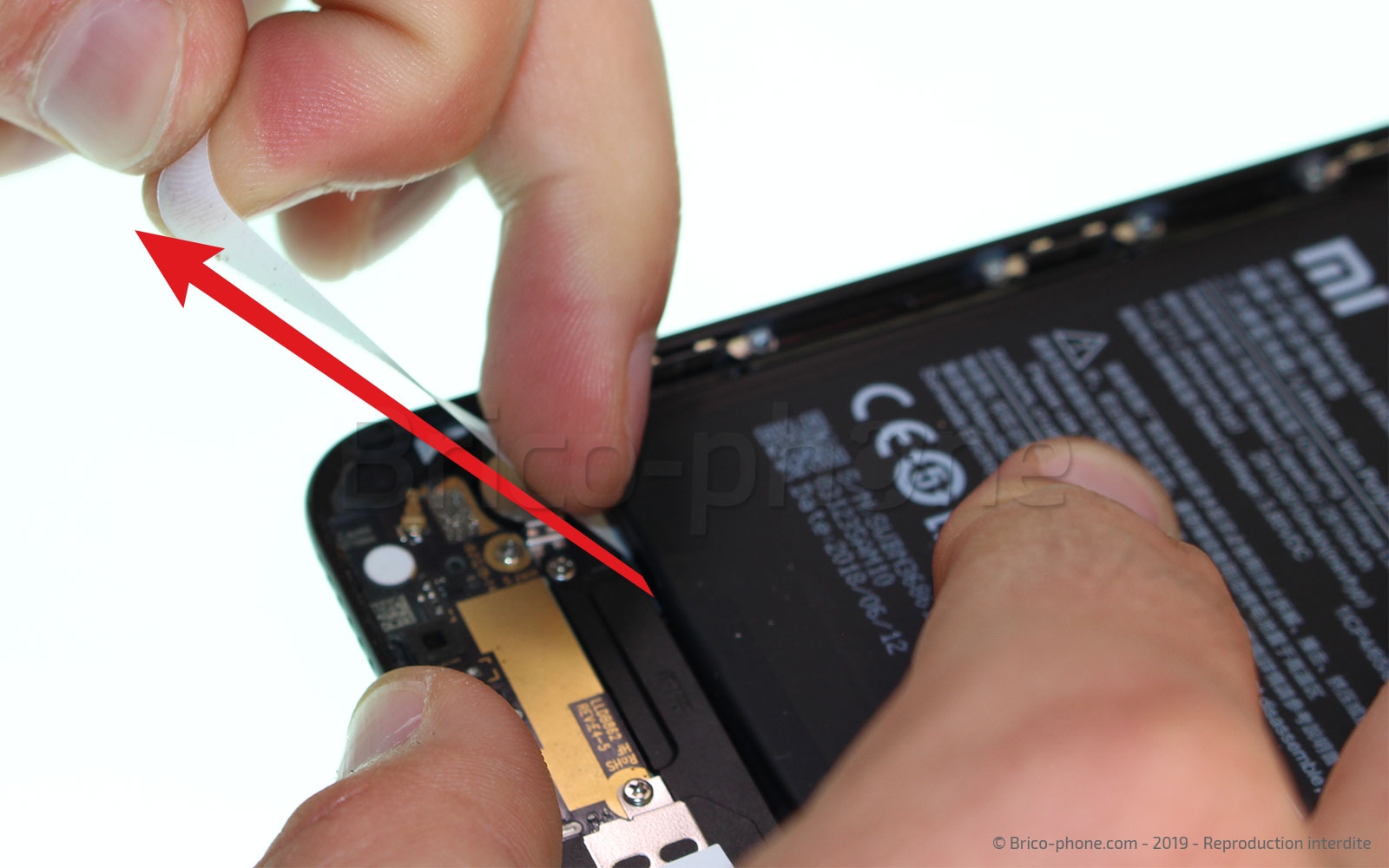 Changement de batterie sur Mi A2 photo 2