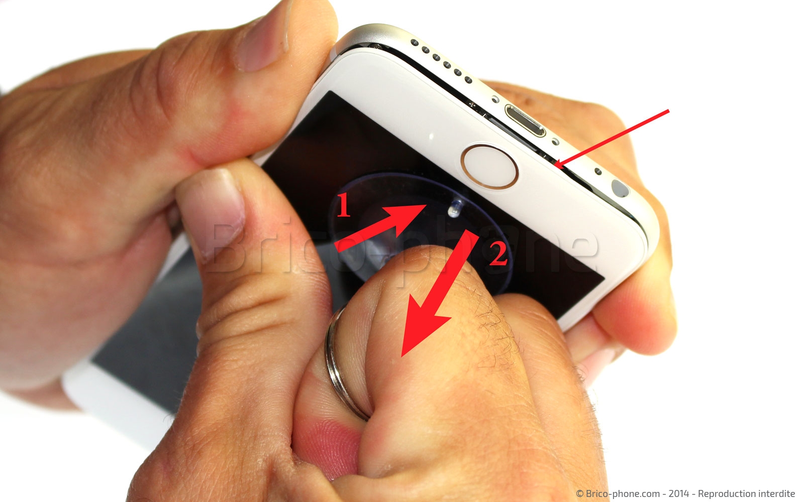 Changement du connecteur de charge sur iPhone 6 photo 1