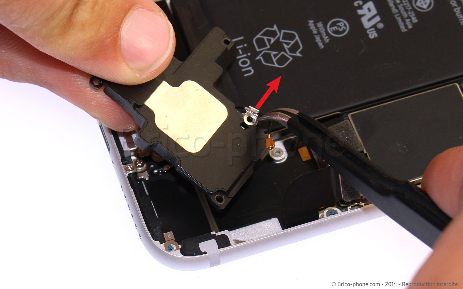 Changement du connecteur de charge sur iPhone 6 photo 4