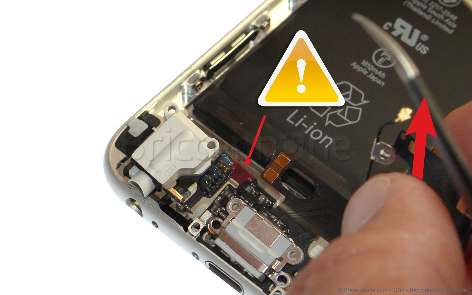 Changement du connecteur de charge sur iPhone 6 photo 3