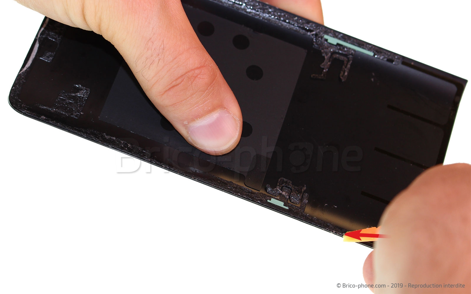 Changement de connecteur de charge sur Galaxy A80 photo 1