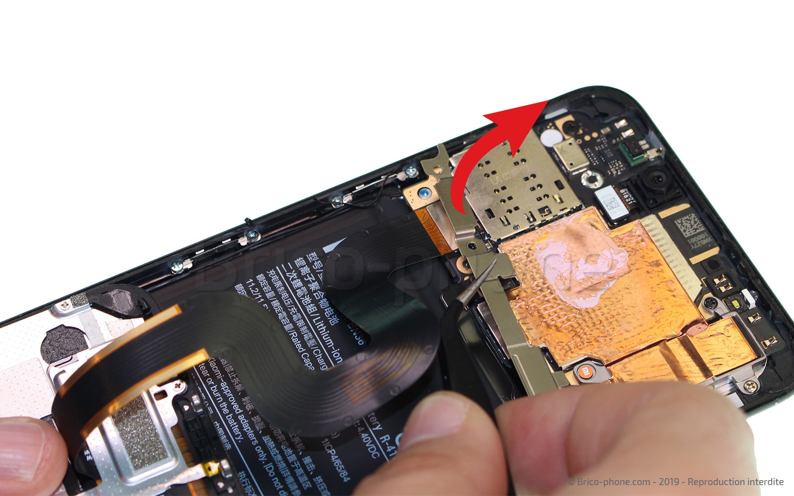 Changement de coque arrière sur Mi A2 photo 2