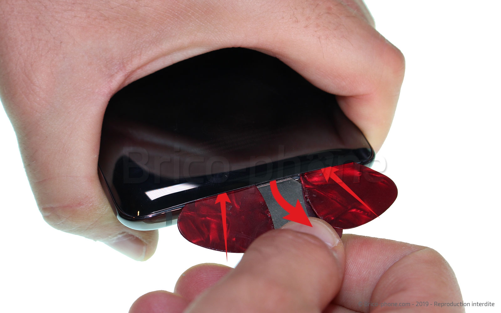 Changement de Batterie sur Galaxy A80 photo 3