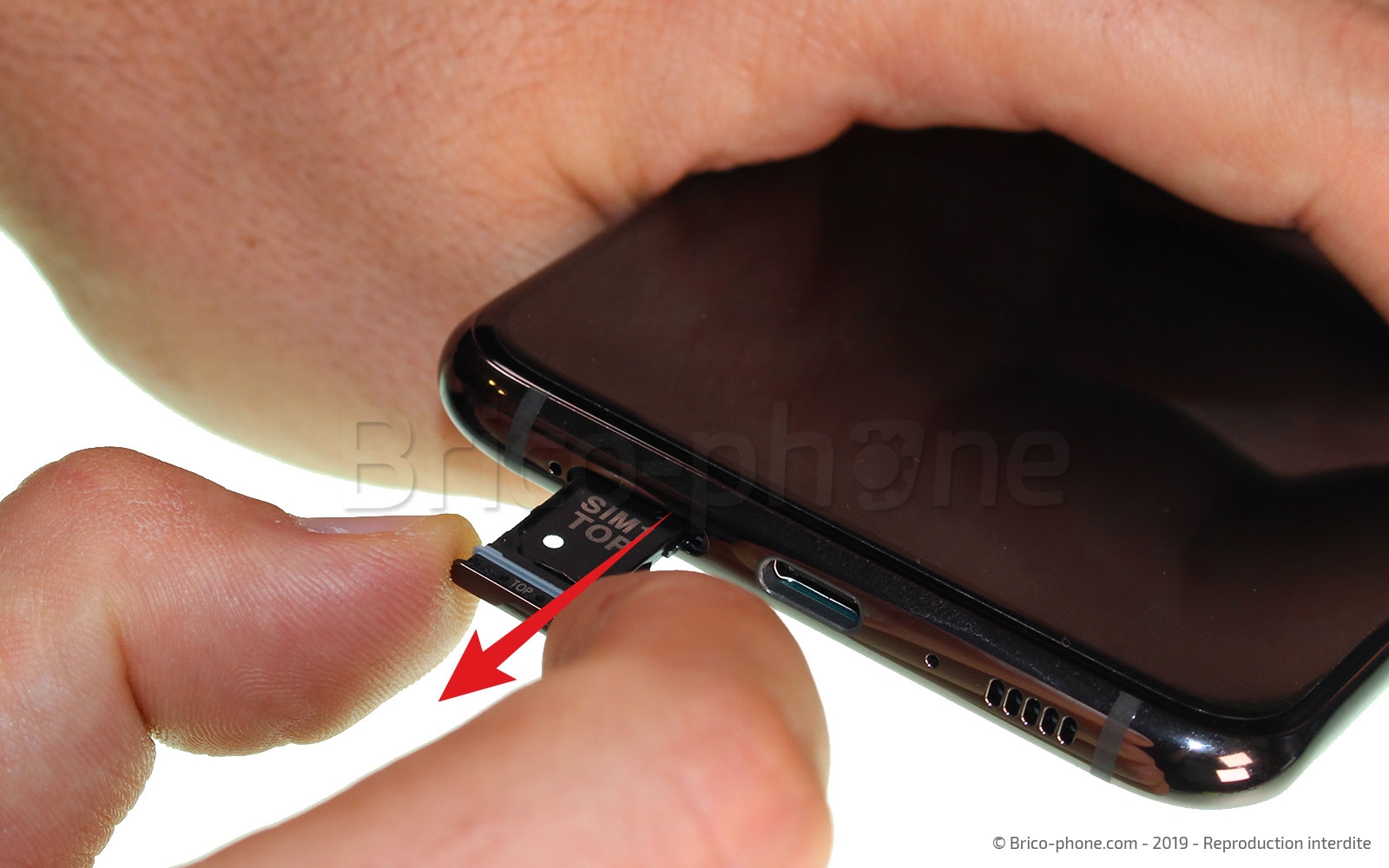 Changement de Batterie sur Galaxy A80 photo 3