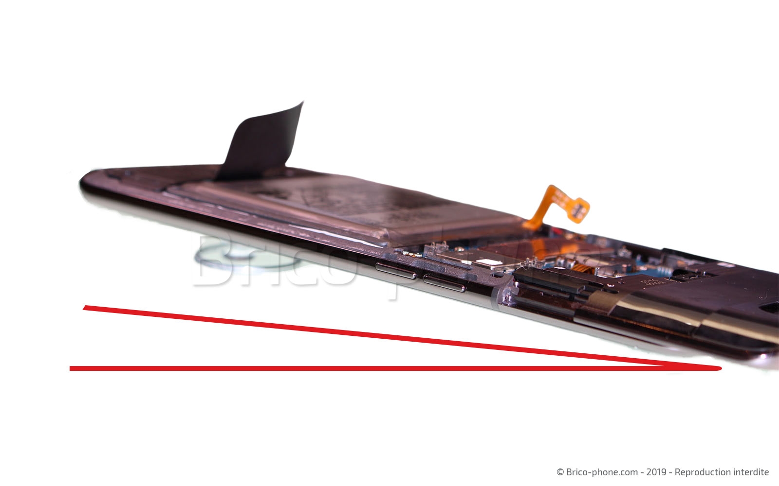 Changement de Batterie sur Galaxy A80 photo 3