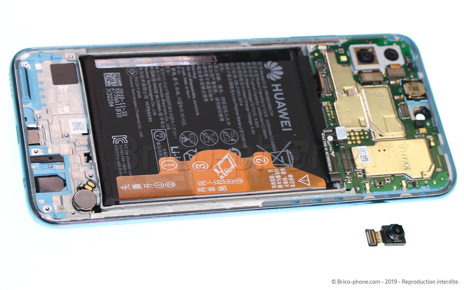 Démontage complet sur Honor 10 Lite photo 4