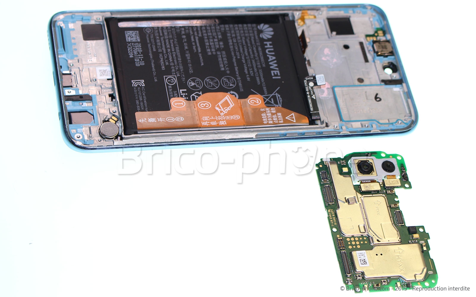 Démontage complet sur Honor 10 Lite photo 2