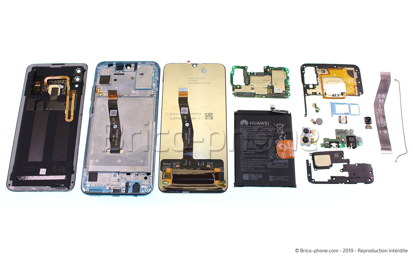 Démontage complet sur Honor 10 Lite photo 1