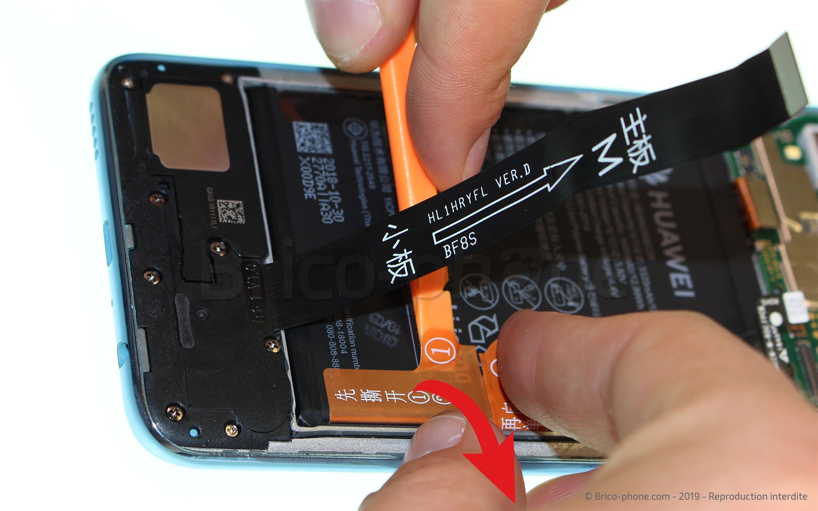 Changement de batterie sur Honor 10 Lite photo 1