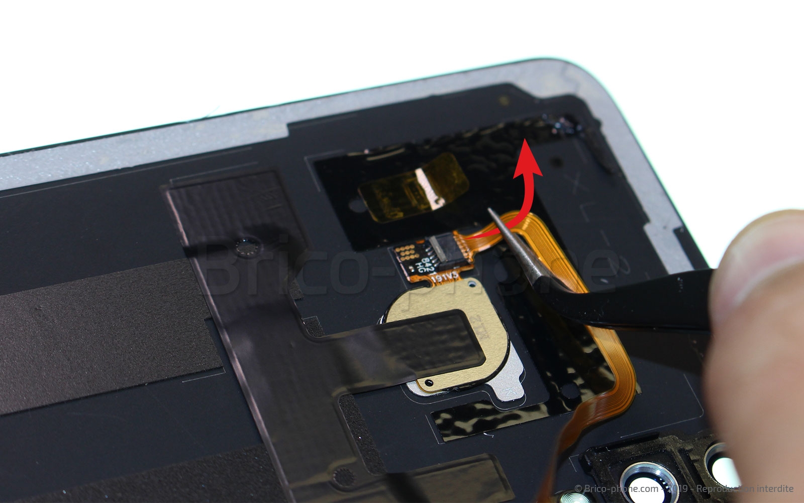 Changement de coque arrière sur Honor 10 Lite photo 3