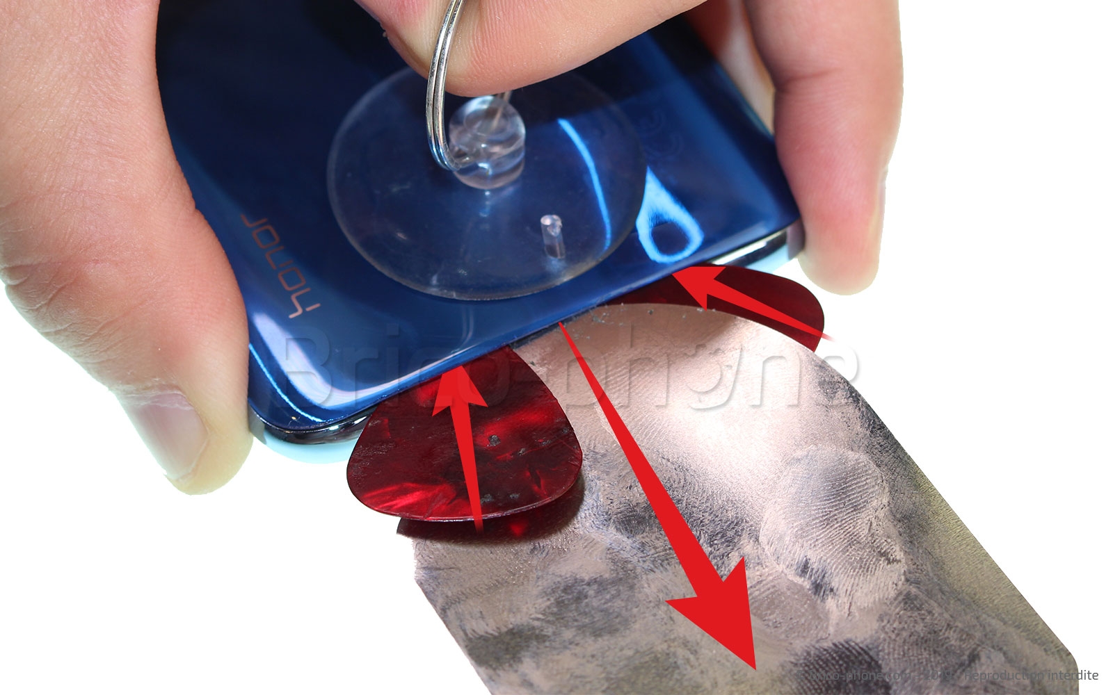 Changement de coque arrière sur Honor 10 Lite photo 2