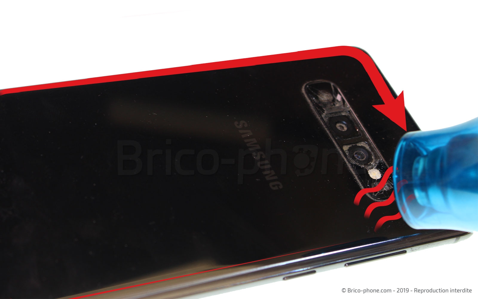 Changement de batterie sur Galaxy S10 Plus photo 2