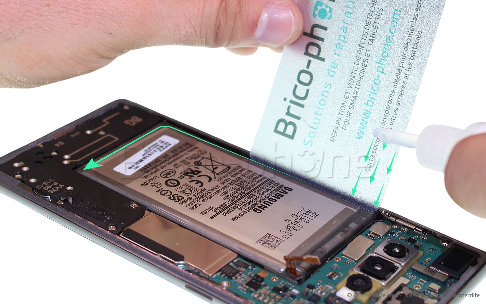 Changement de batterie sur Galaxy S10 Plus photo 1