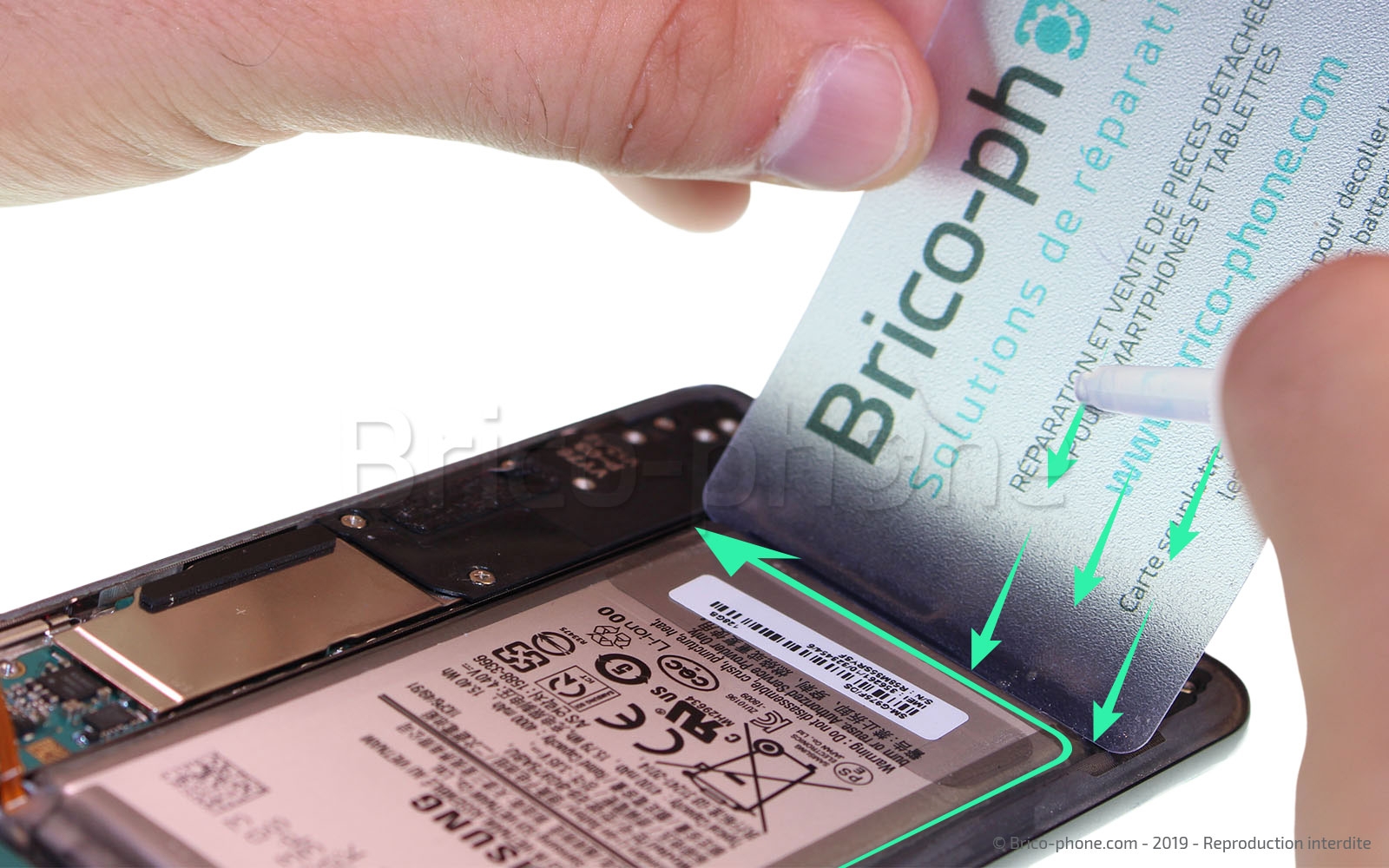 Changement de batterie sur Galaxy S10 Plus photo 2