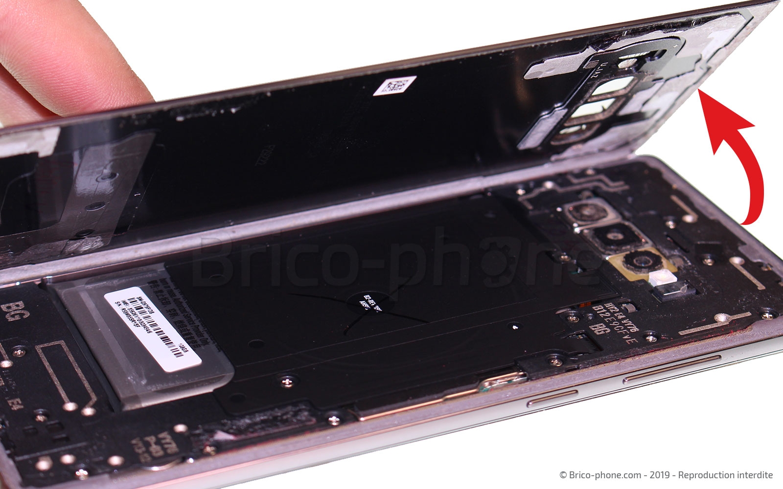 Changement de batterie sur Galaxy S10 Plus photo 4