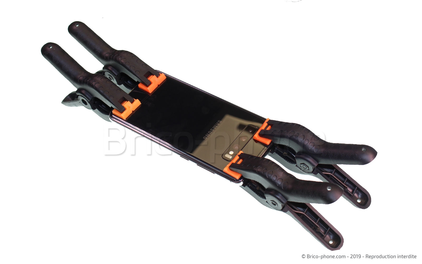 Changement de bloc écran avec châssis sur Galaxy S10 Plus photo 3