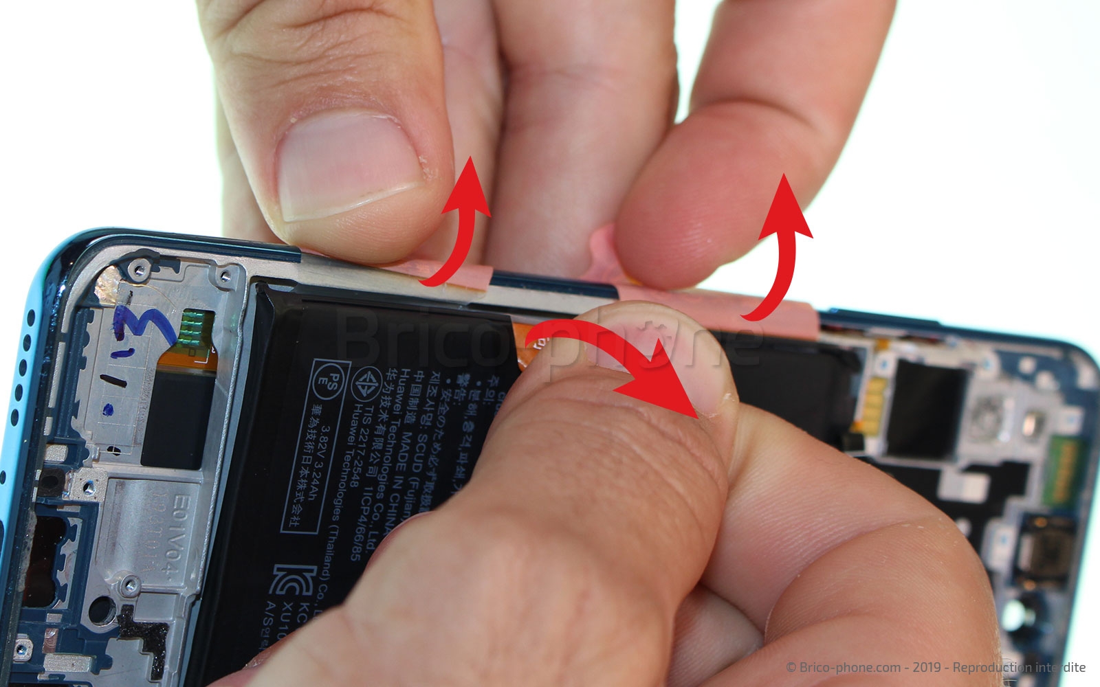 Démontage complet sur P30 Lite photo 2