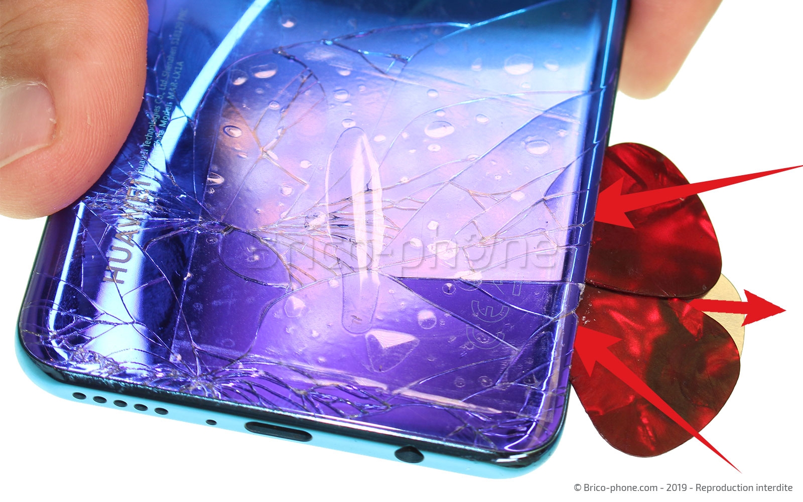 Changement de batterie sur P30 Lite photo 3