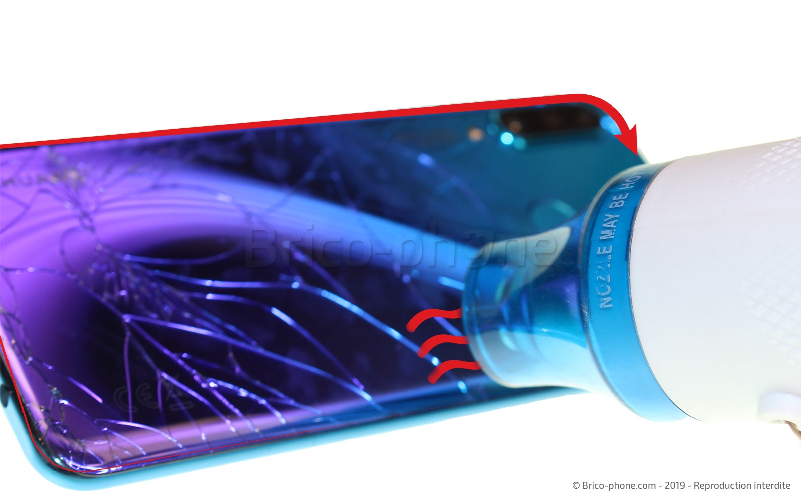 Changement de connecteur de charge sur P30 Lite photo 2