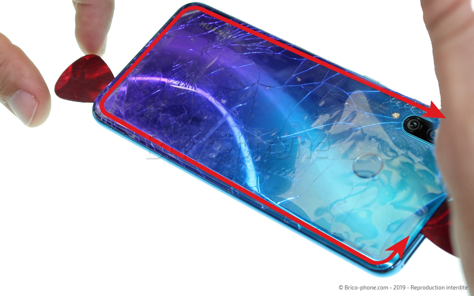 Changement de connecteur de charge sur P30 Lite photo 4