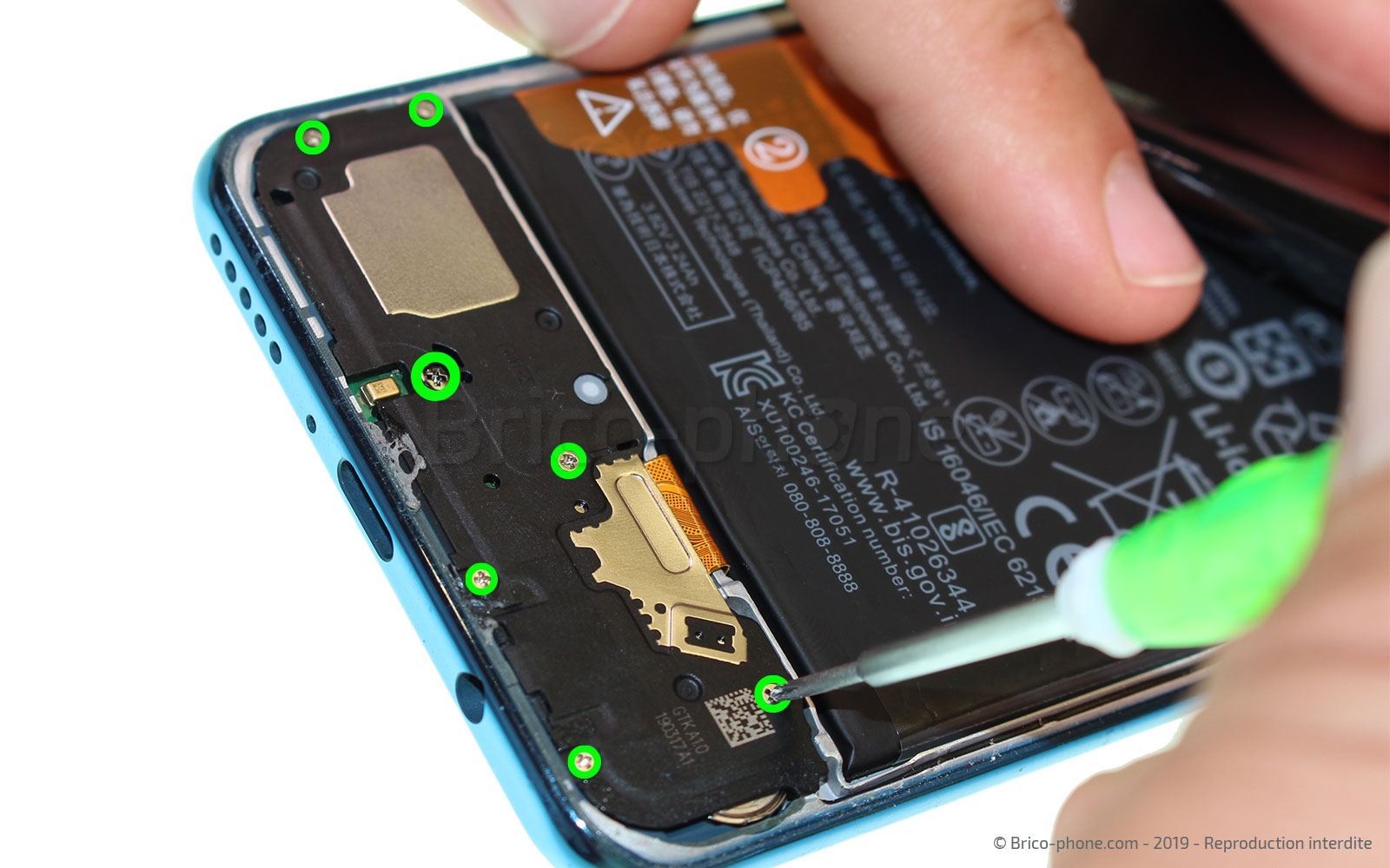 Changement de connecteur de charge sur P30 Lite photo 1