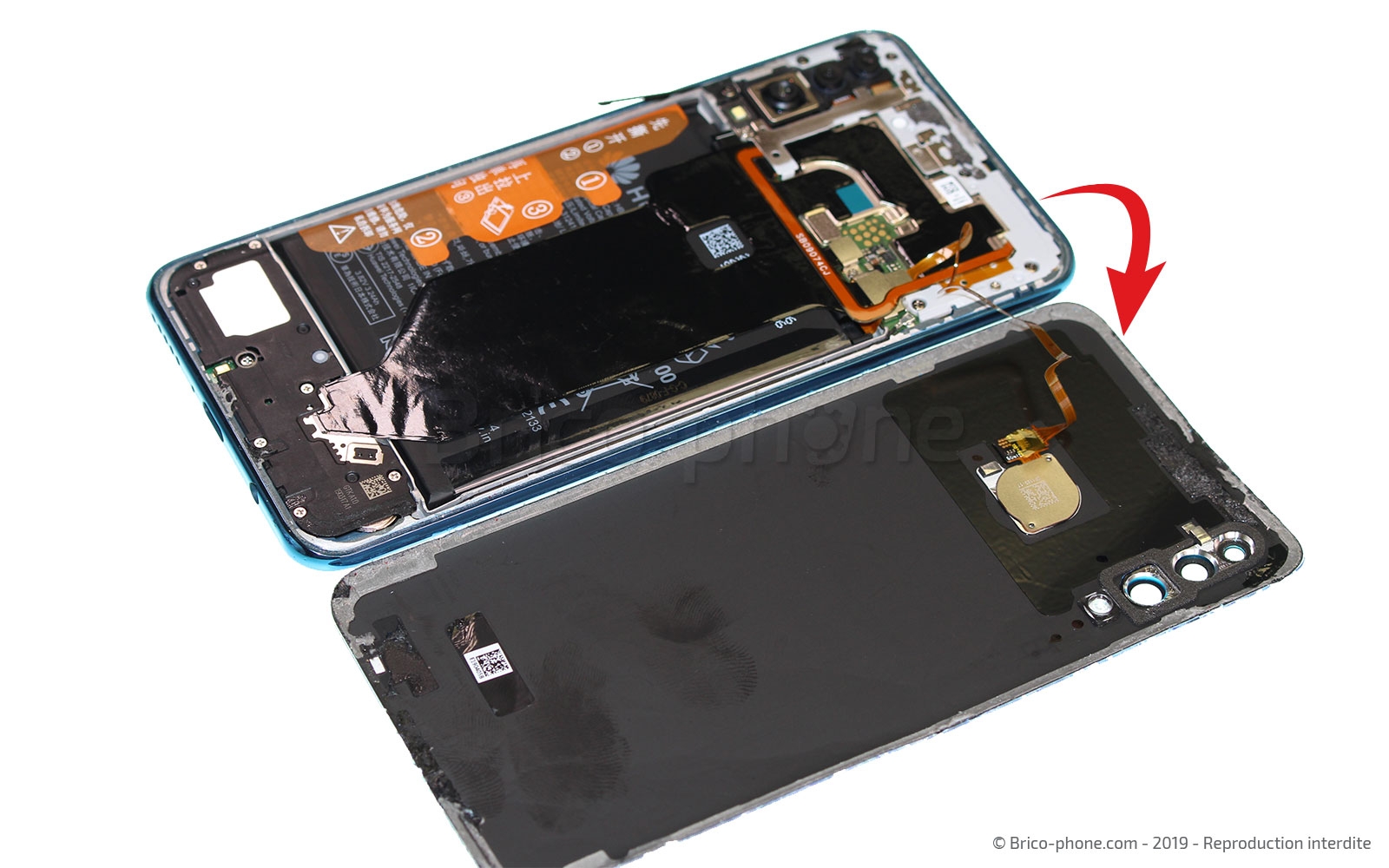 Changement de connecteur de charge sur P30 Lite photo 4