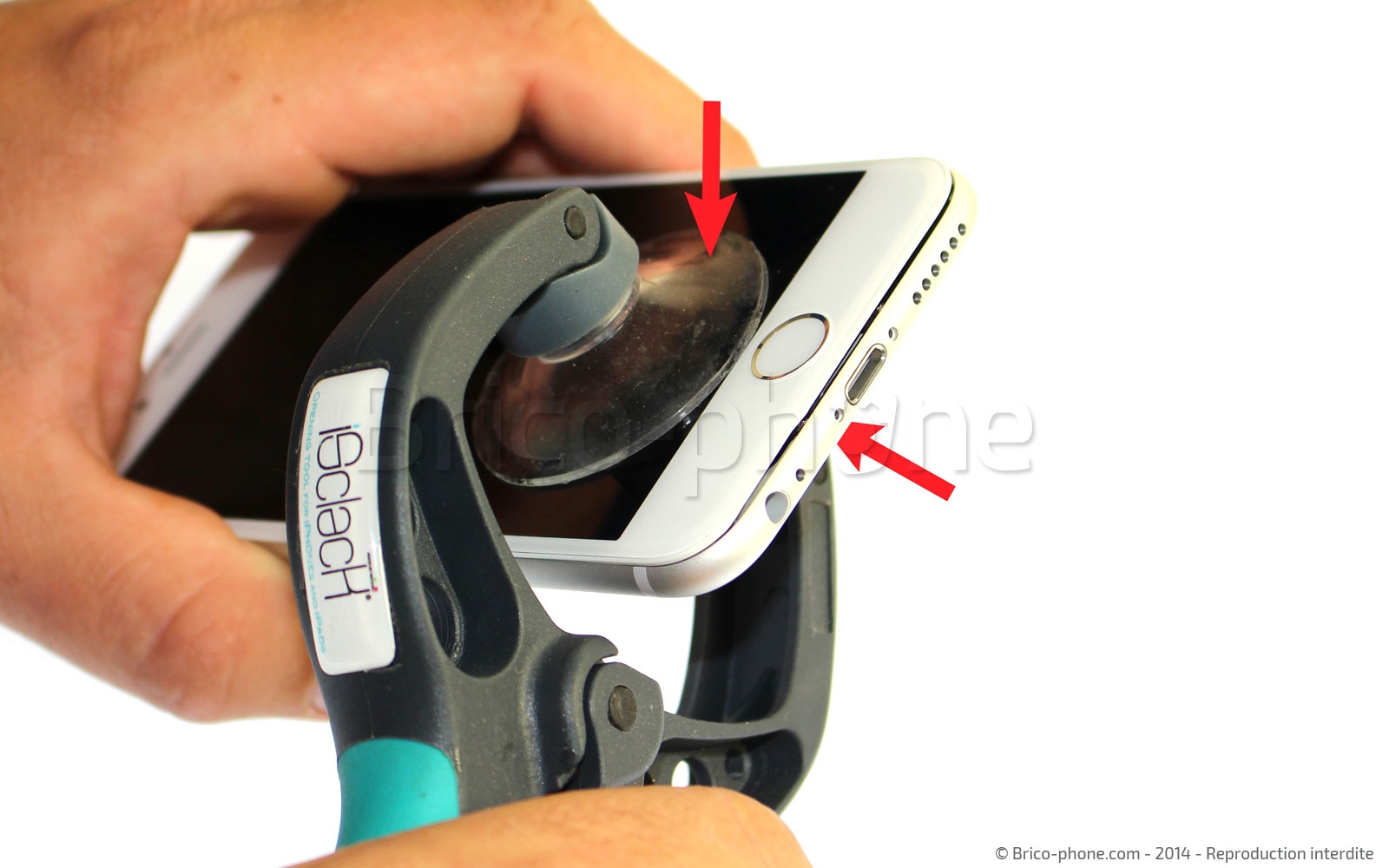 Changement du haut-parleur externe sur iPhone 6 photo 1