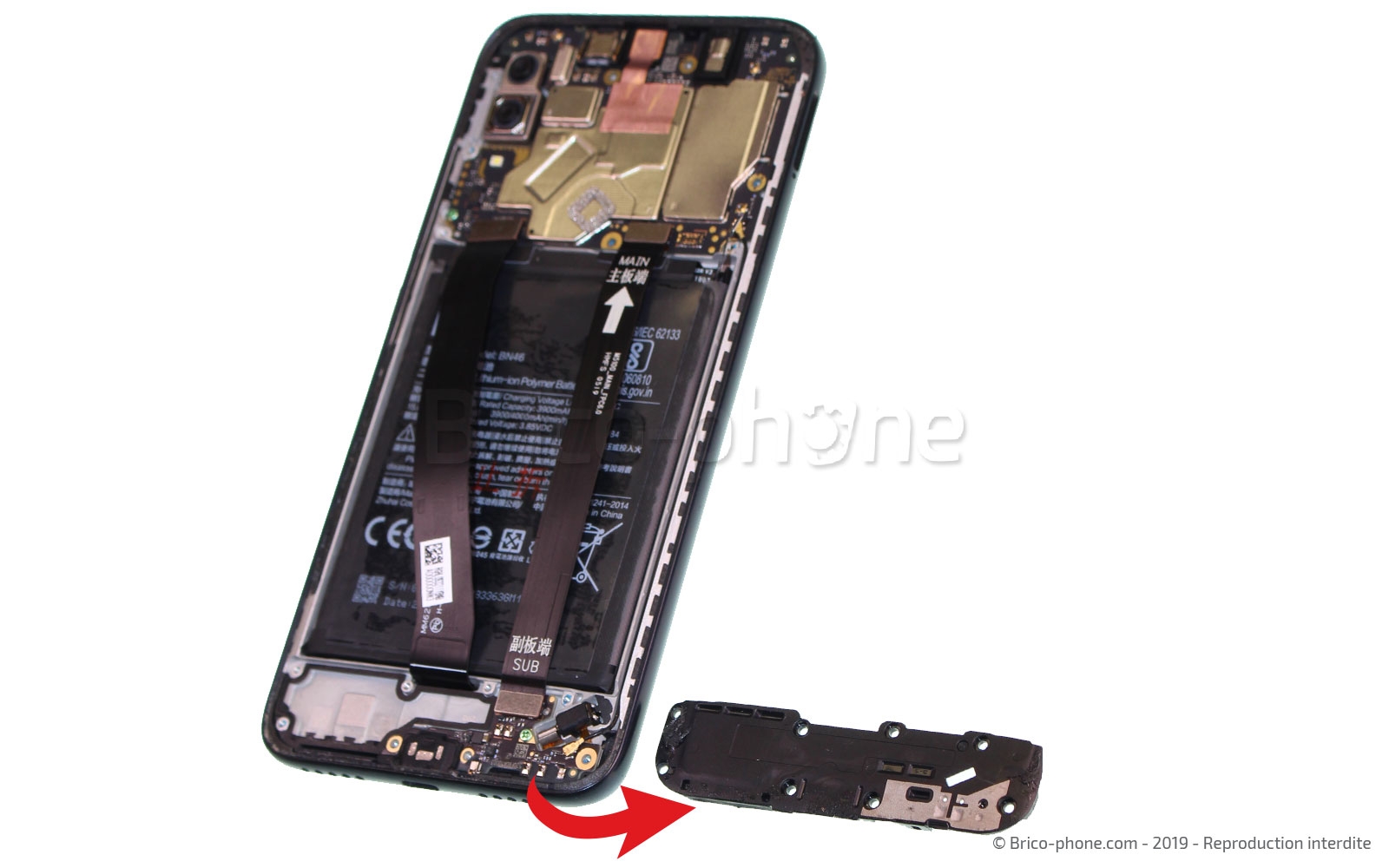 Changement du connecteur de charge sur Redmi 7 photo 3