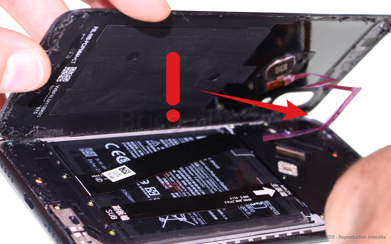 Changement du connecteur de charge sur Redmi 7 photo 2