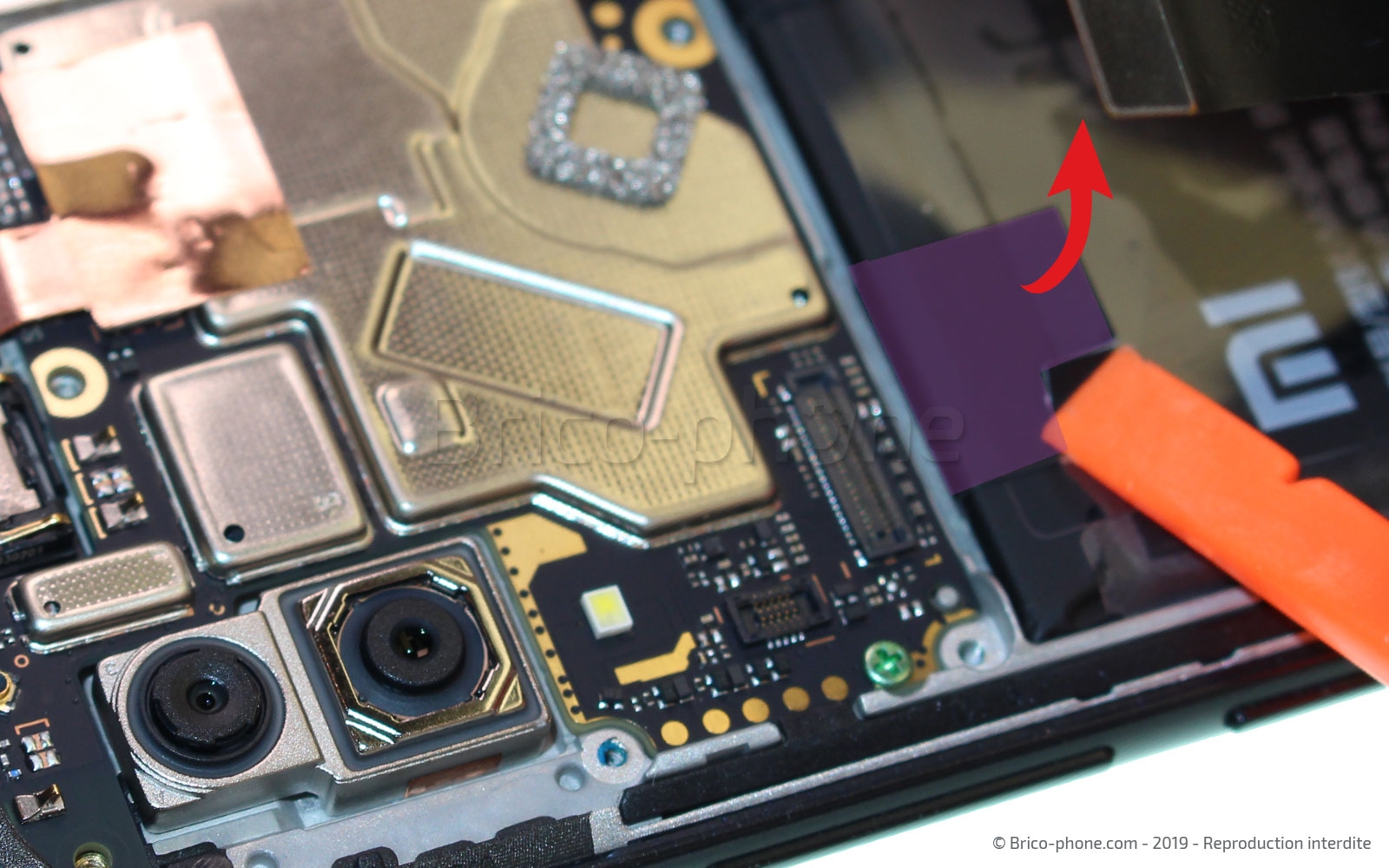 Changement de batterie sur Redmi 7 photo 1